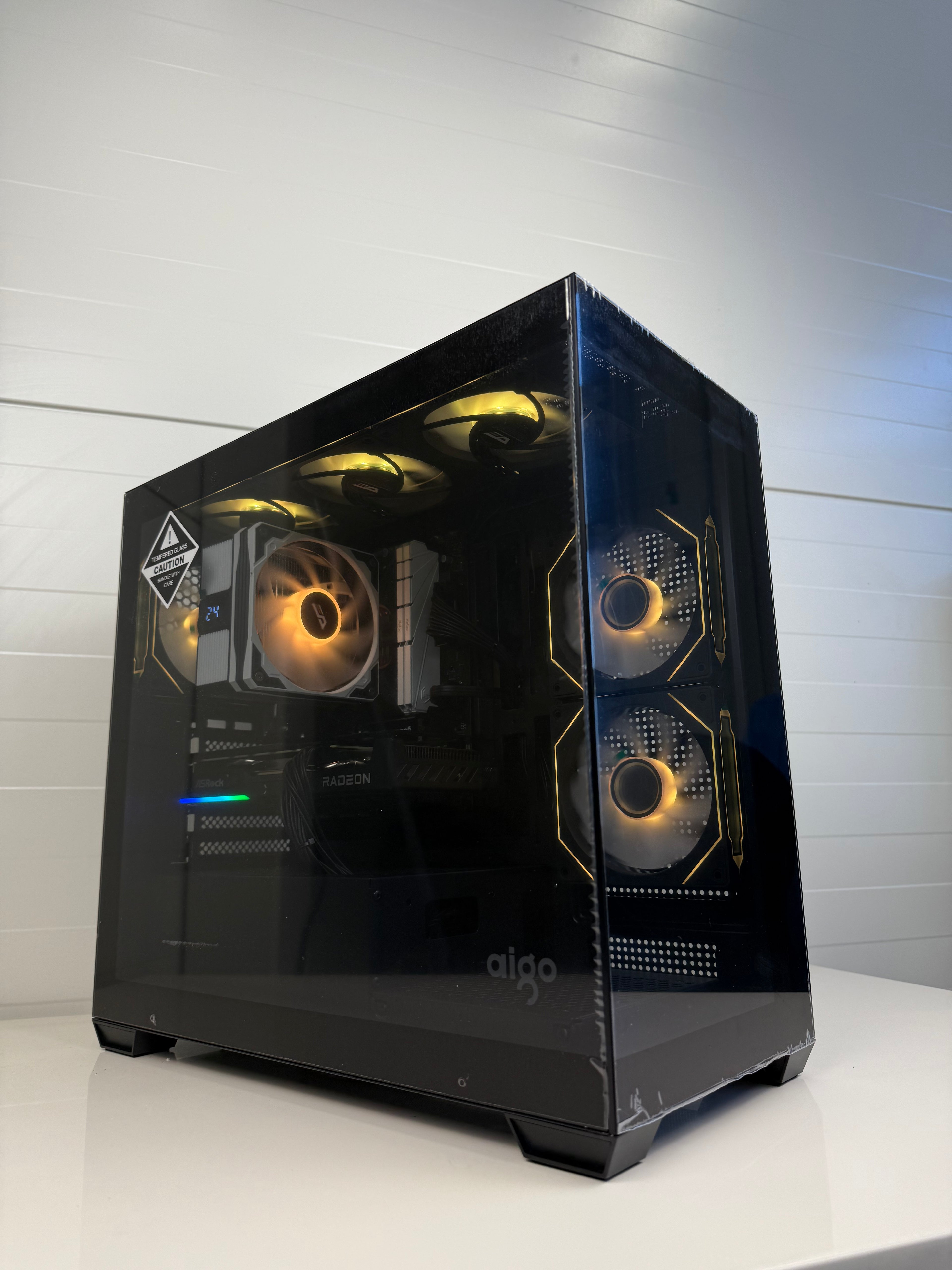 Naujas Stacionarus Kompiuteris 9060xt 16gb Ryzen 7