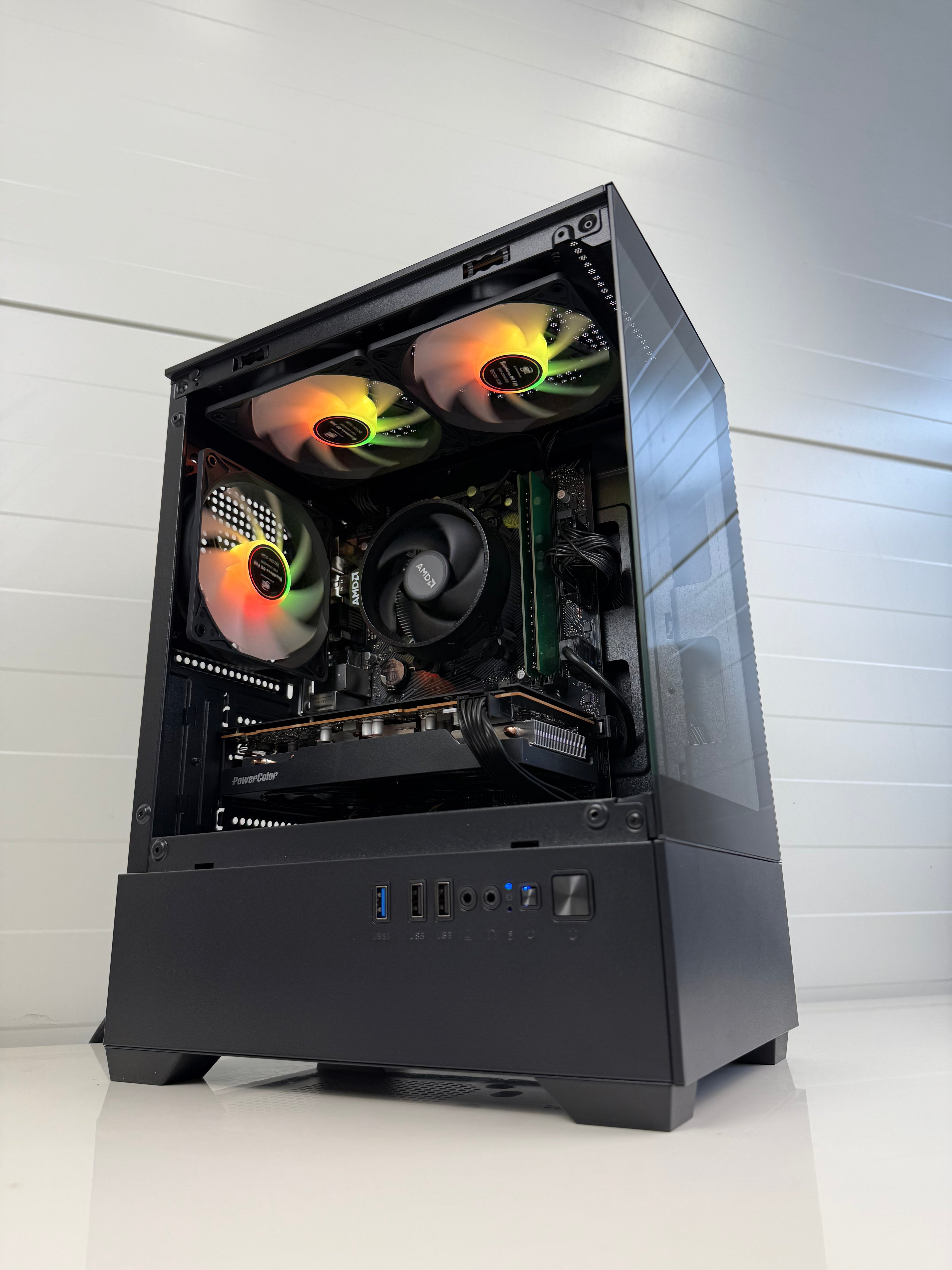 Naujas Žaidimų Kompiuteris Rx 7600 Ryzen 5 5500