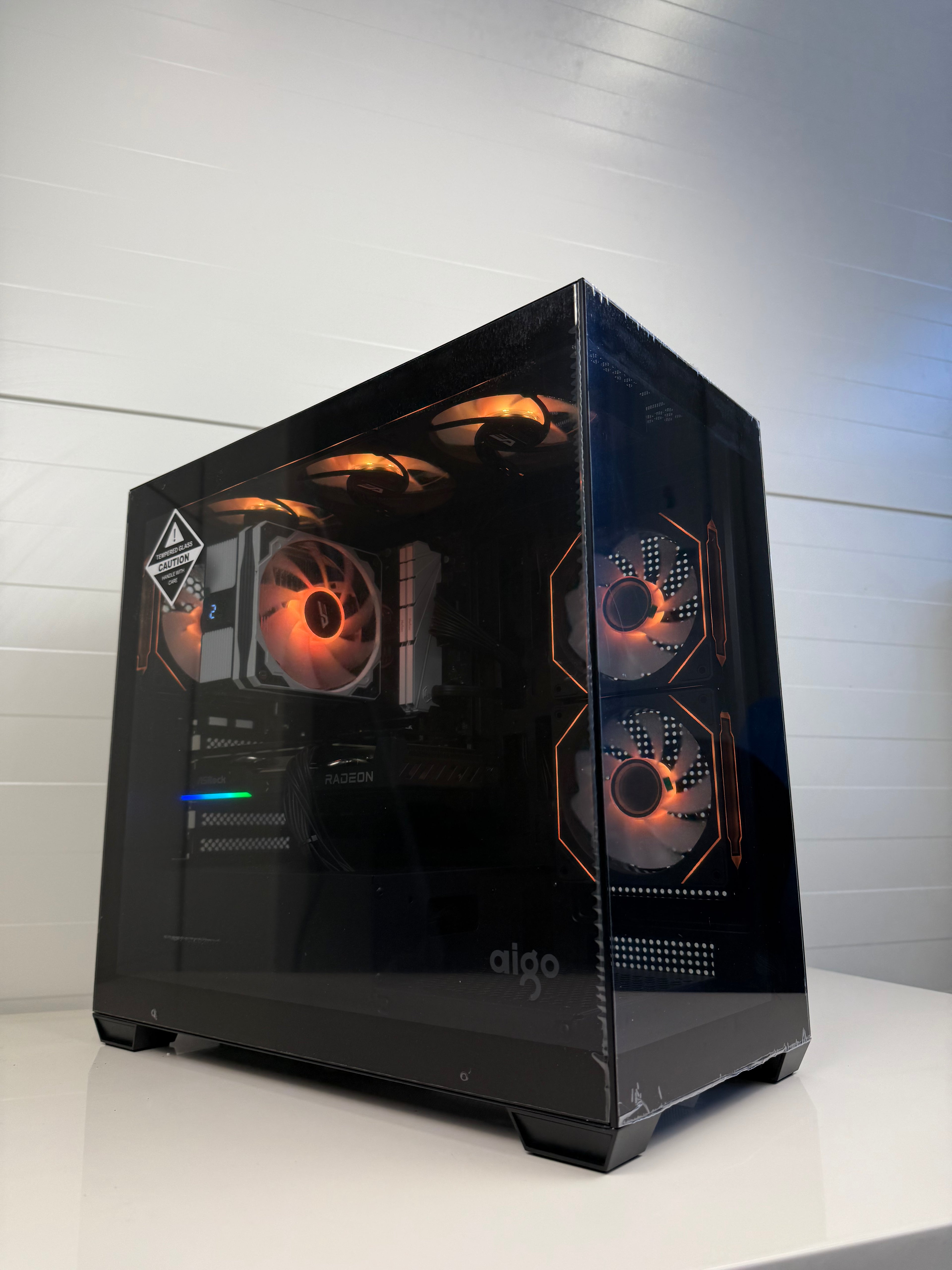 Naujas Stacionarus Kompiuteris 9060xt 16gb Ryzen 7