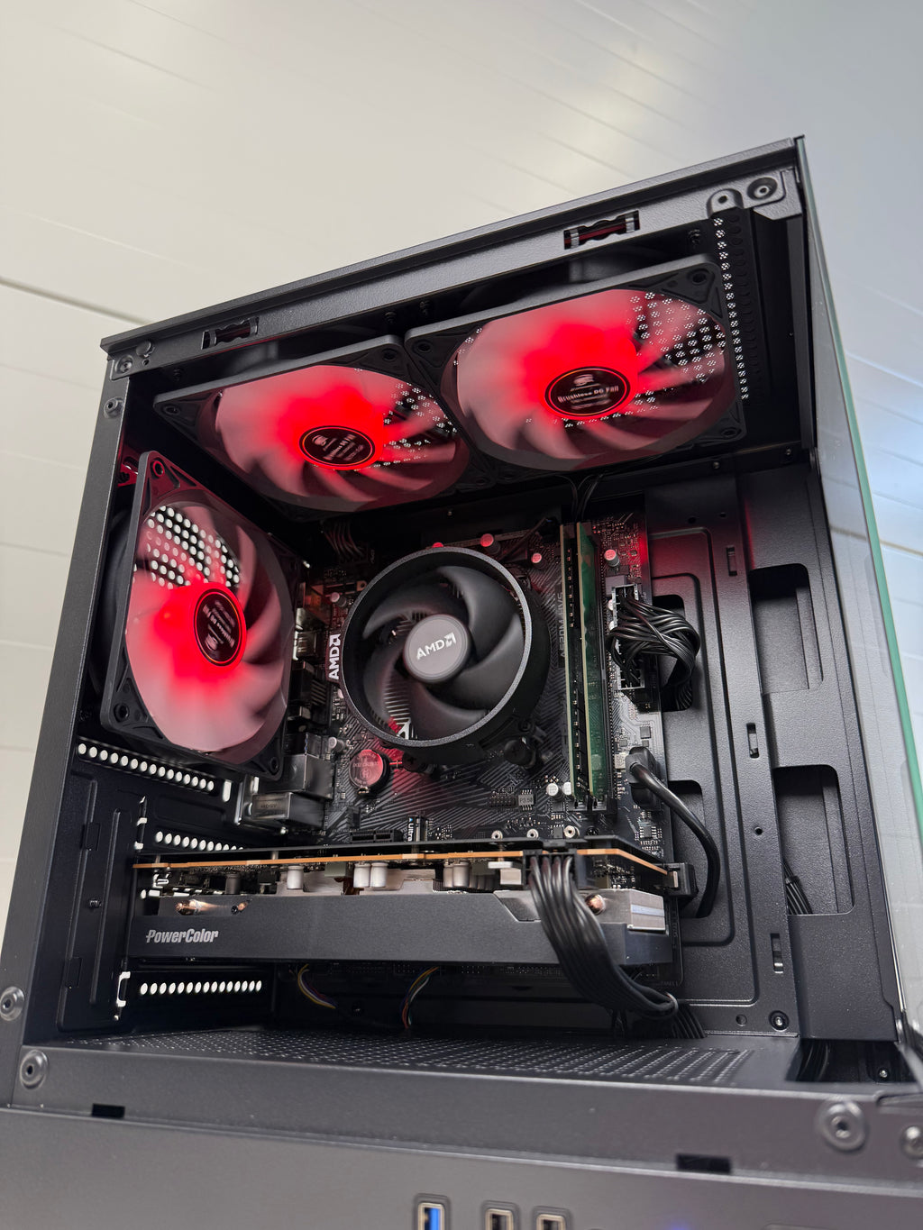 Naujas Žaidimų Kompiuteris Rx 7600 Ryzen 5 5500
