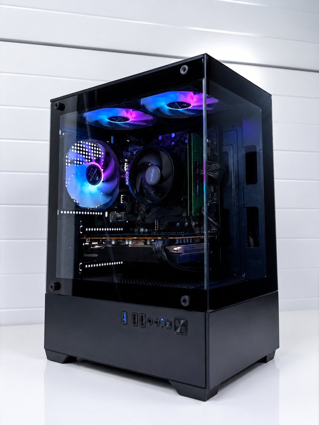 Naujas Žaidimų Kompiuteris Rx 7600 Ryzen 5 5500