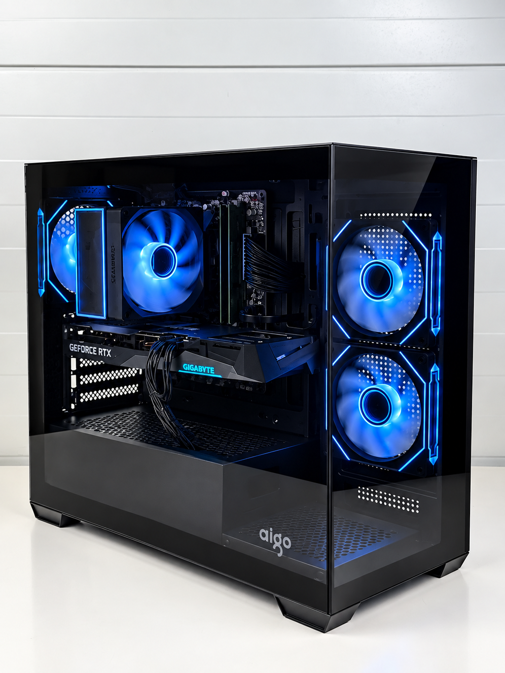 Stacionarus Žaidimų Kompiuteris RTX 3060Ti RYZEN 5 5600