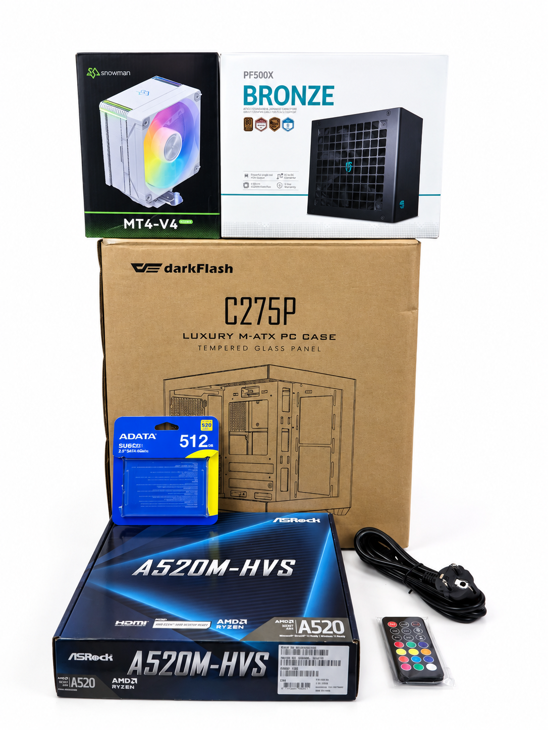 Stacionarus Žaidimų Kompiuteris RTX 2060 SUPER RYZEN 5 5500